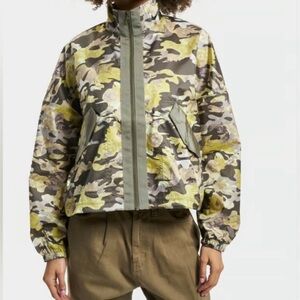 Nike Women's Green Camouflage Utility Jacket